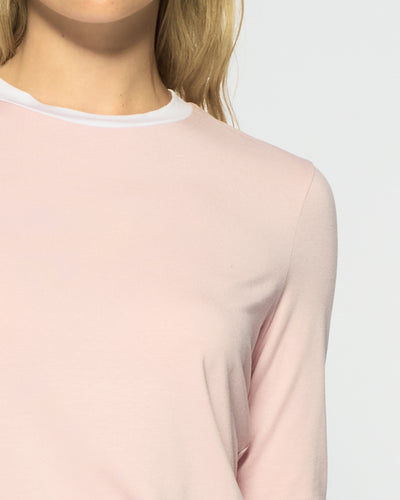 Long Sleeve T-Shirt - Pale Pink SERENA BUTE