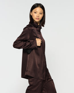 Cargo Shirt - Chocolate Brown