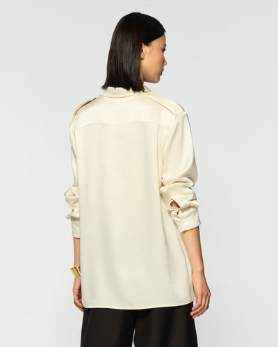 Cargo Shirt - Cream SERENA BUTE