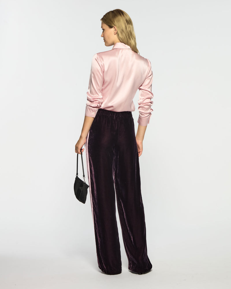 Velvet Jogger - Plum Purple picture #4