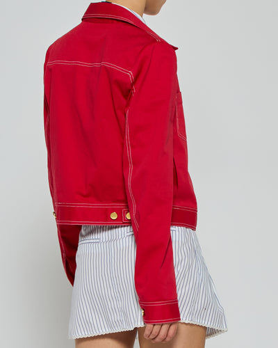 Cargo Jacket '25 - Red SERENA BUTE