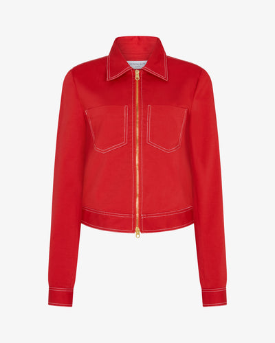 Cargo Jacket '25 - Red SERENA BUTE