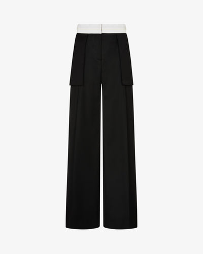 Inside Out Trouser - Black SERENA BUTE
