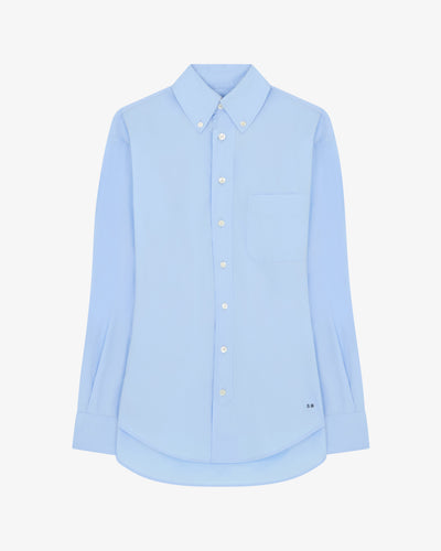 Johnny Fitted Shirt - Pale Blue SERENA BUTE