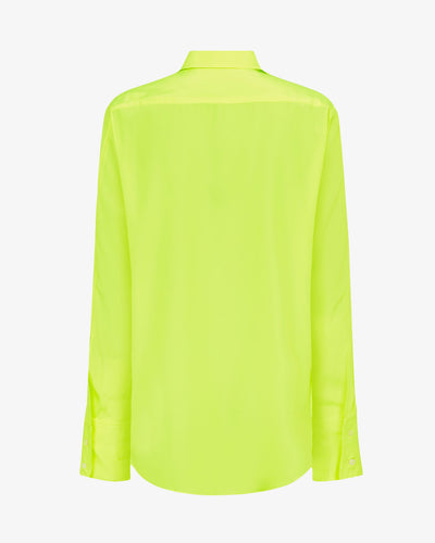 Oversized Shirt - Neon Yellow SERENA BUTE