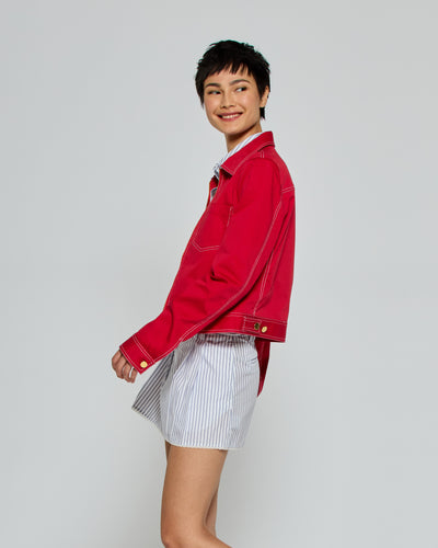 Cargo Jacket '25 - Red SERENA BUTE