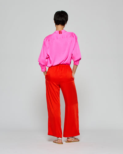 Cropped Jogger - Bright Red SERENA BUTE