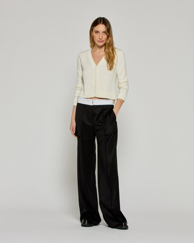 Inside Out Trouser - Black SERENA BUTE