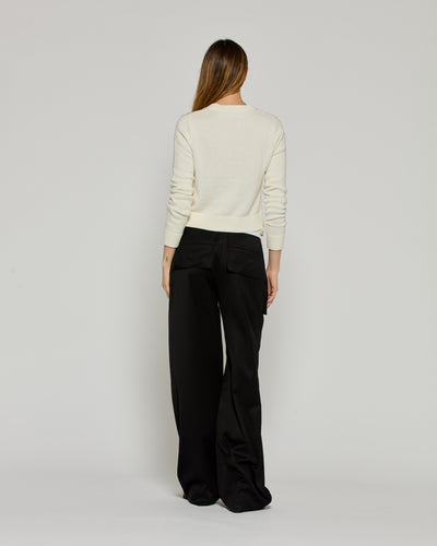 Inside Out Trouser - Black SERENA BUTE