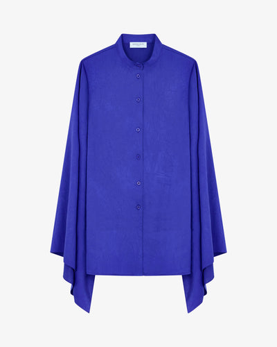 Kimono Sleeve Shirt - Violet Blue SERENA BUTE