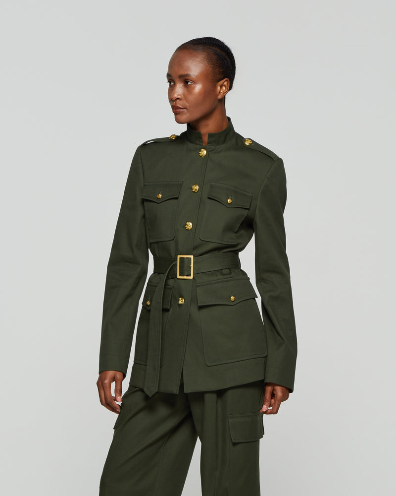 Military Jacket - Dark Khaki picture #3