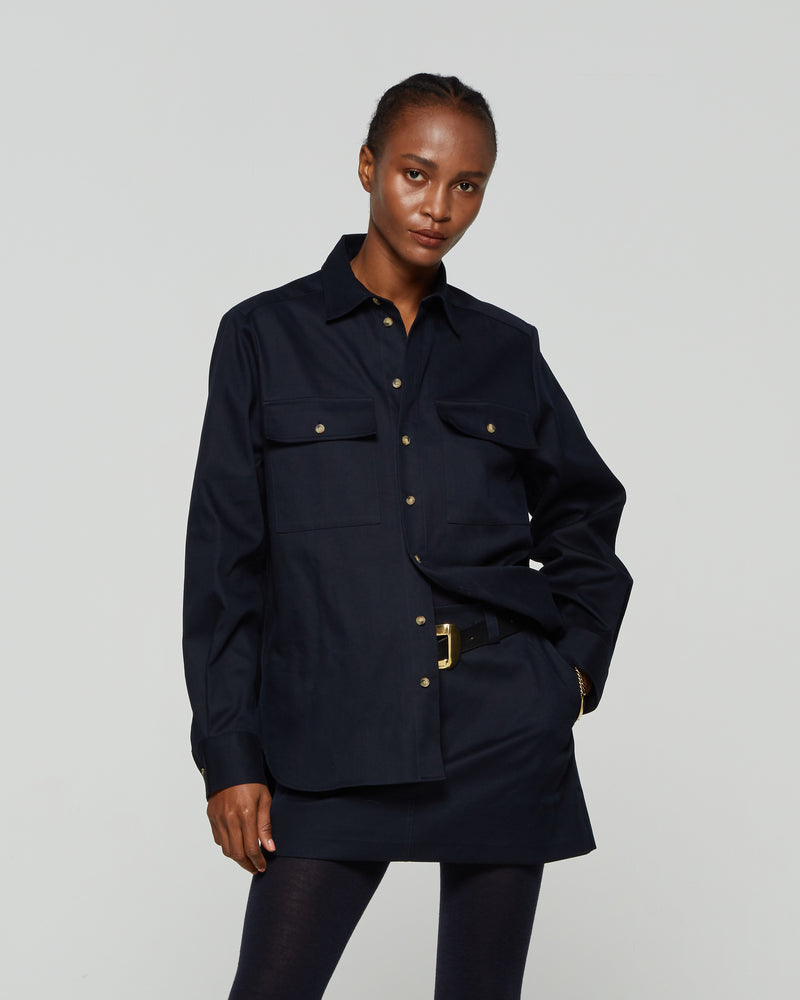 Military Shirt - Midnight Navy picture #1