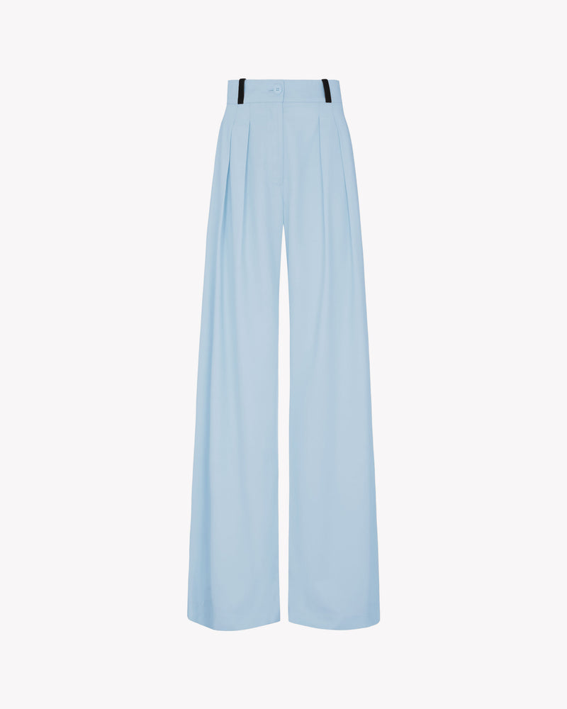 Relaxed Wide Leg Trouser - Sky Blue picture #2