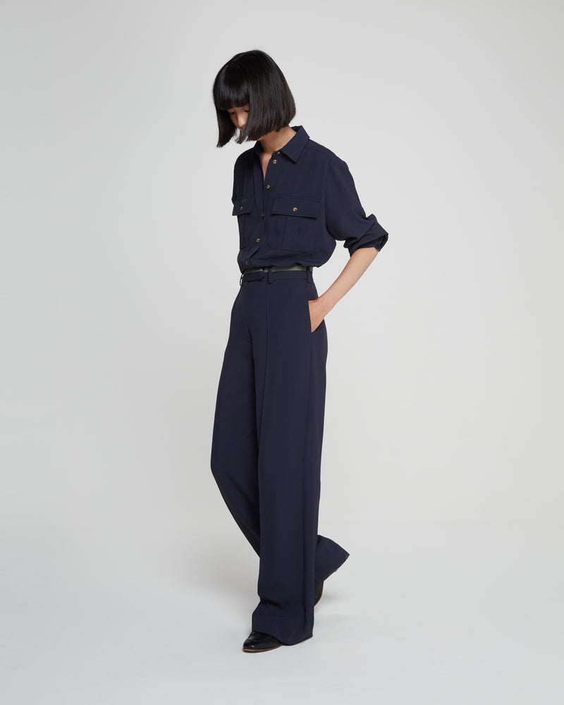 Tailored Trouser - Dark Navy picture #3