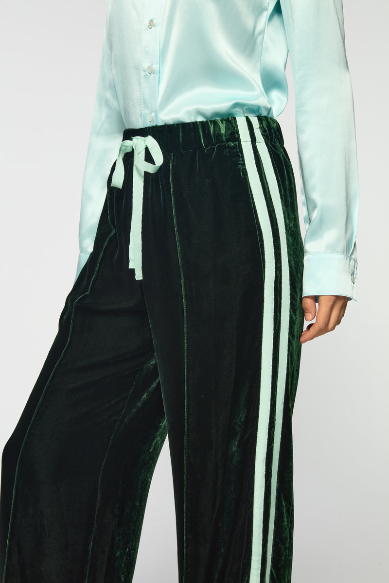 Velvet Jogger - Dark Green SERENA BUTE
