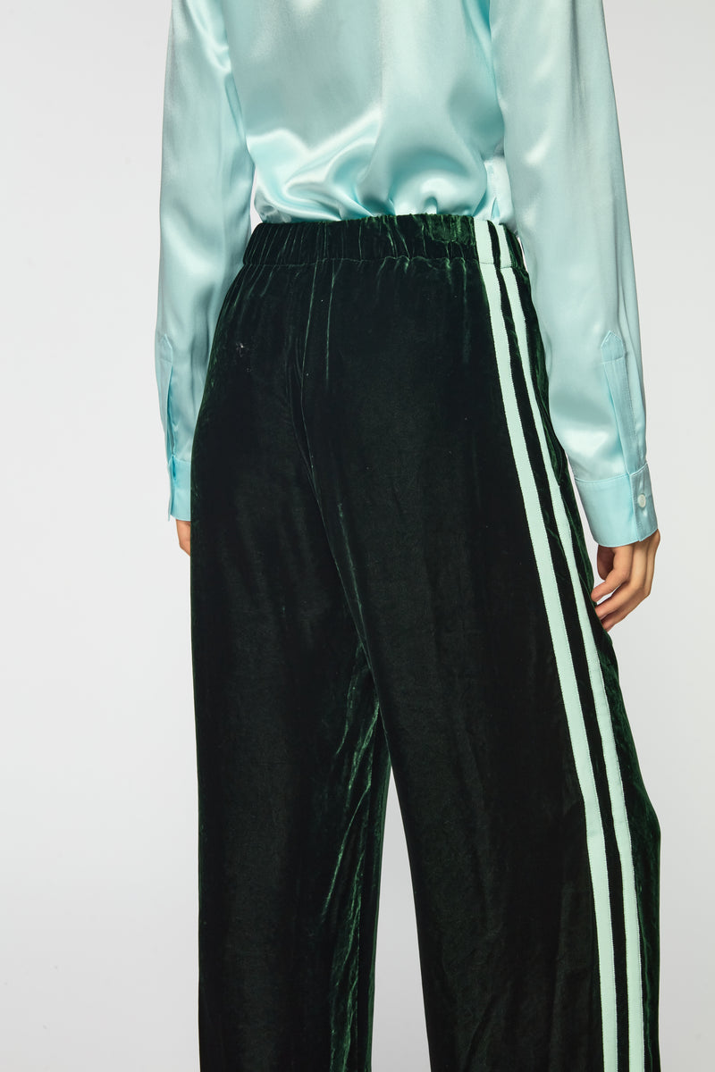 Velvet Jogger - Dark Green SERENA BUTE