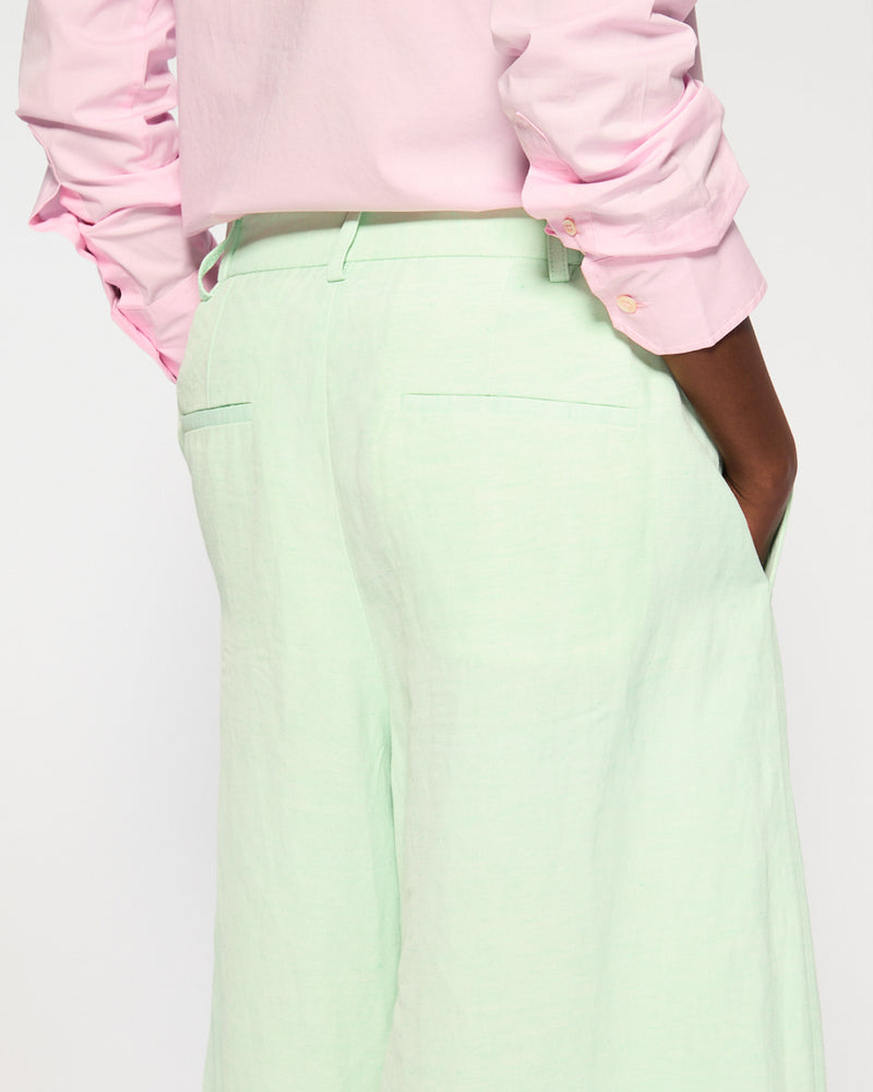 Linen Culotte - Peppermint SERENA BUTE