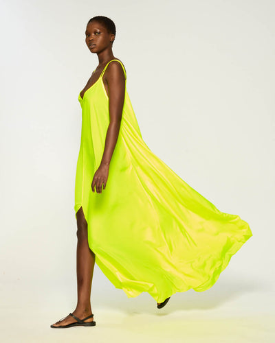 Ibiza Dress - Neon Yellow SERENA BUTE
