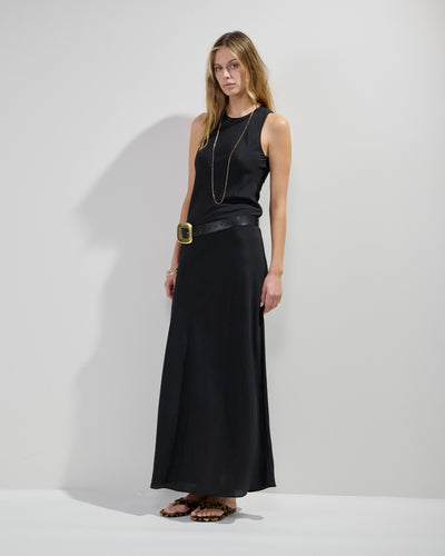 Tank Dress - Black SERENA BUTE