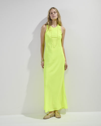 Tank Dress - Neon Yellow SERENA BUTE