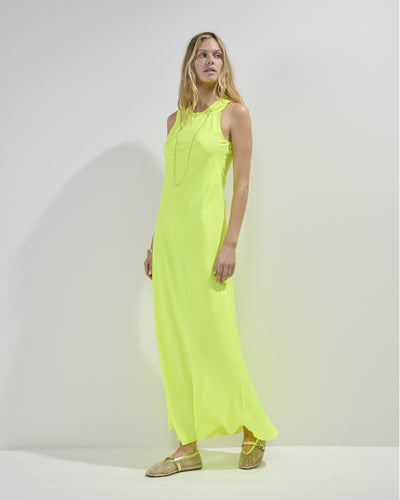 Tank Dress - Neon Yellow SERENA BUTE