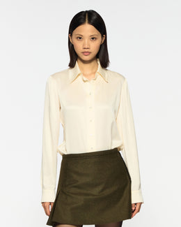 Serena Shirt - Blush Silk