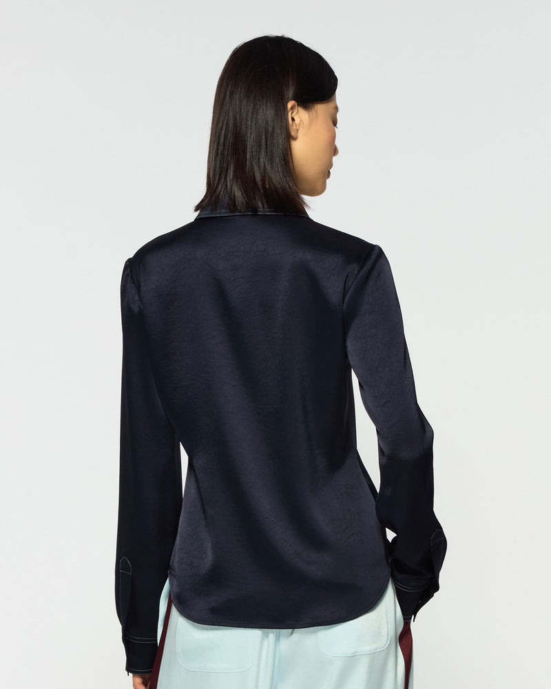 Serena Shirt - Navy Blue picture #4