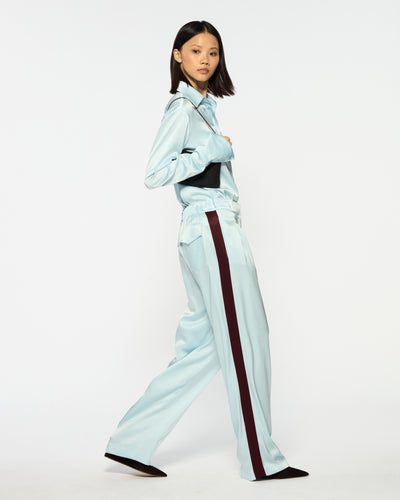 Boyfriend Trouser - Pale Blue SERENA BUTE