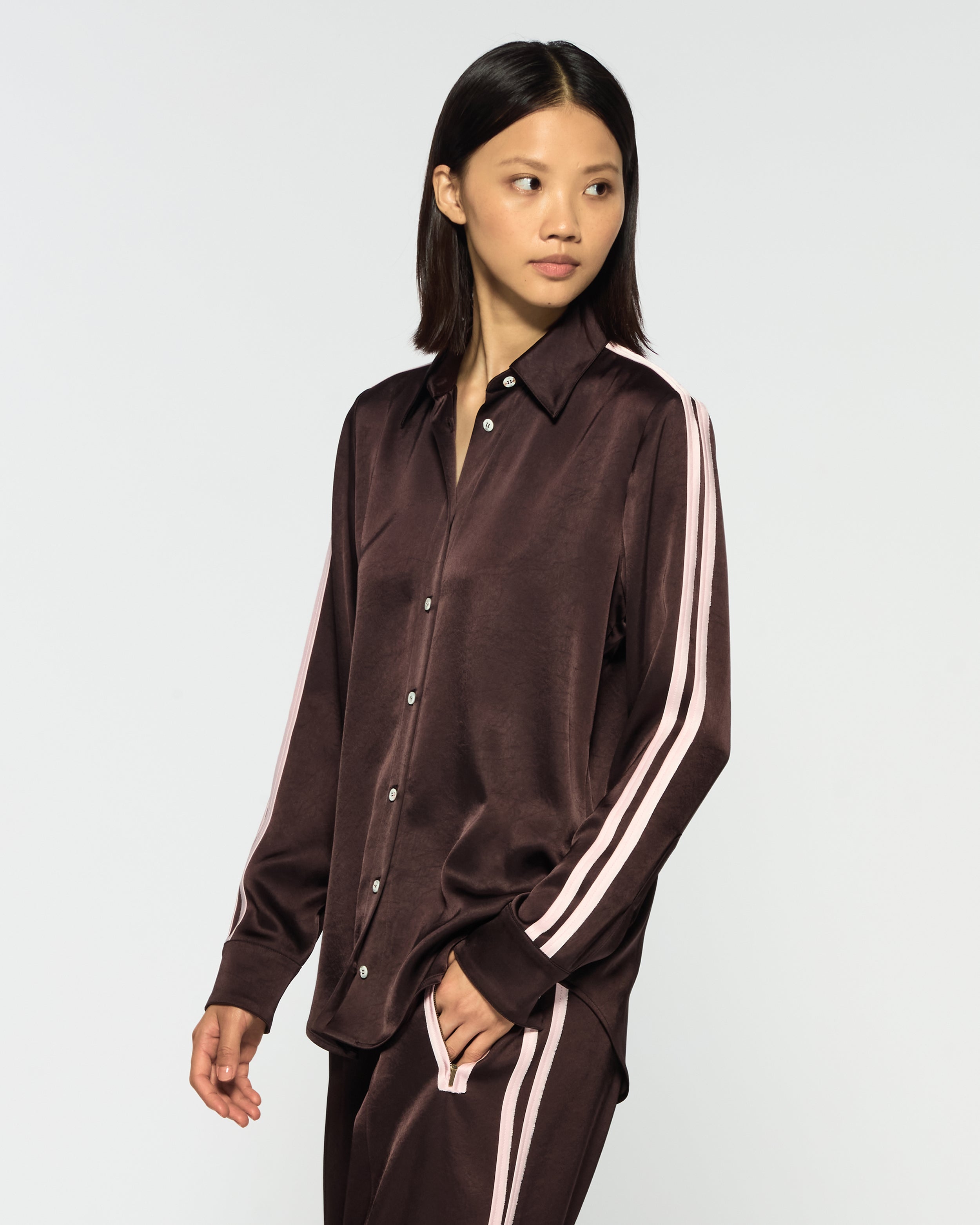 Classic Shirt - Chocolate Brown