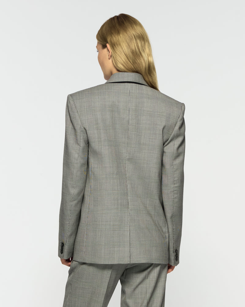 Double Breasted Blazer - Prince of Wales Check picture #4