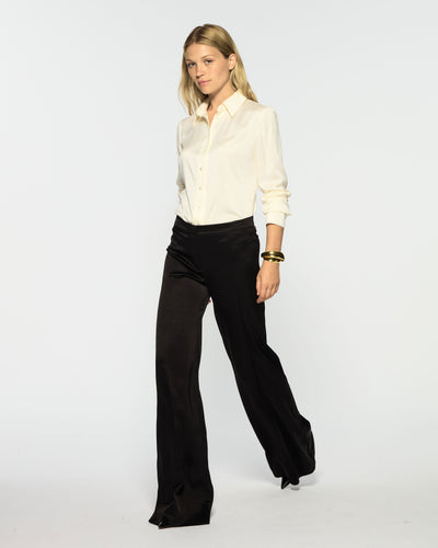 Flare Trouser - Black SERENA BUTE
