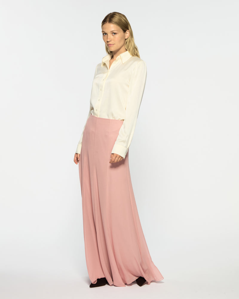 Georgette Full Length Skirt - Liqueur Silk picture #4