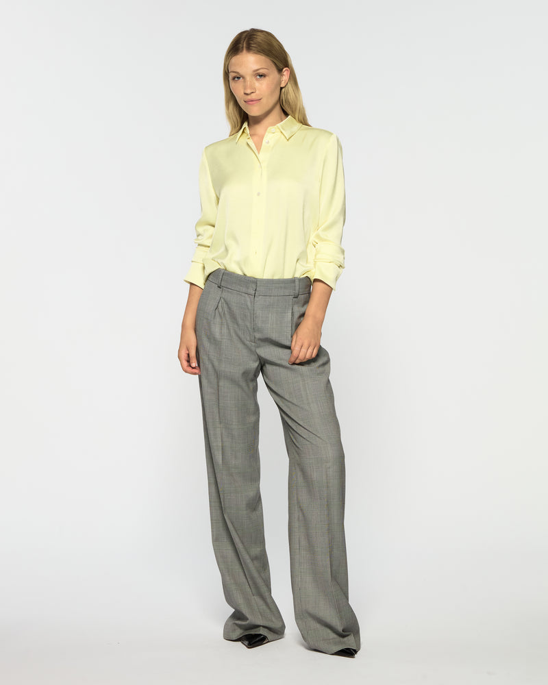 Inverted Box Pleat Trouser - Prince of Wales Check picture #3
