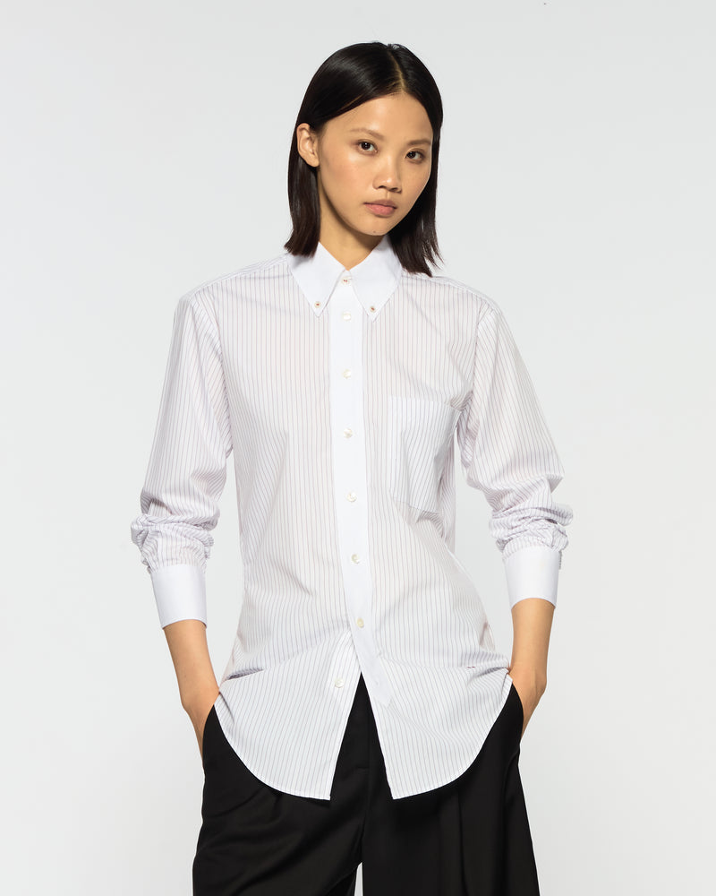 Johnny Shirt - Burgundy Stripe picture #1