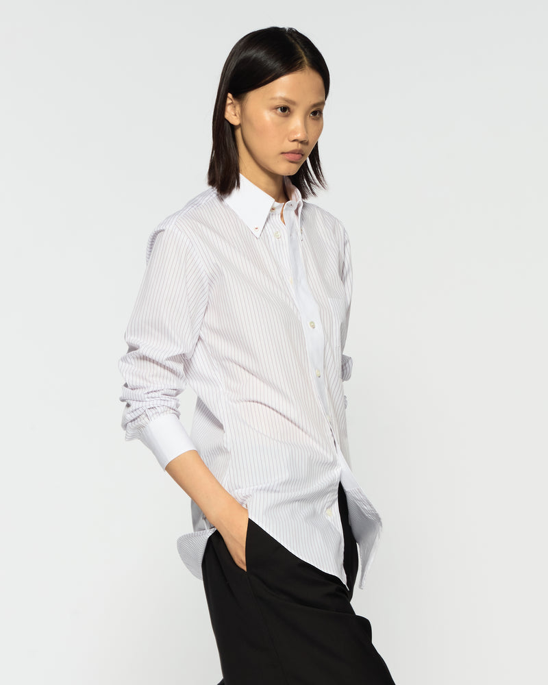 Johnny Shirt - Burgundy Stripe picture #2