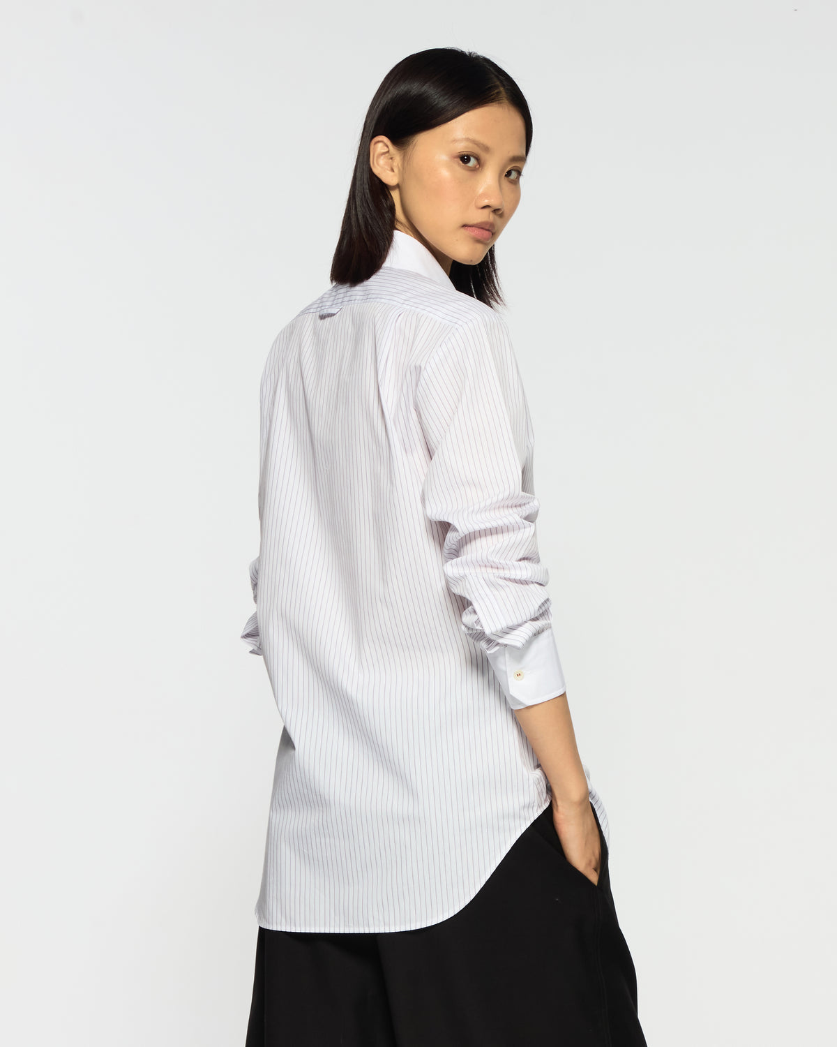Johnny Shirt - Burgundy Stripe