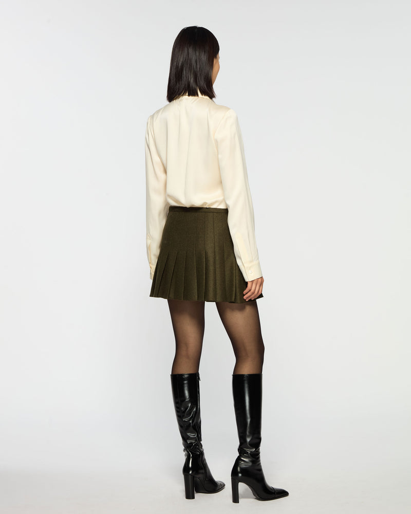Mini Kilt - Military Green Wool picture #4