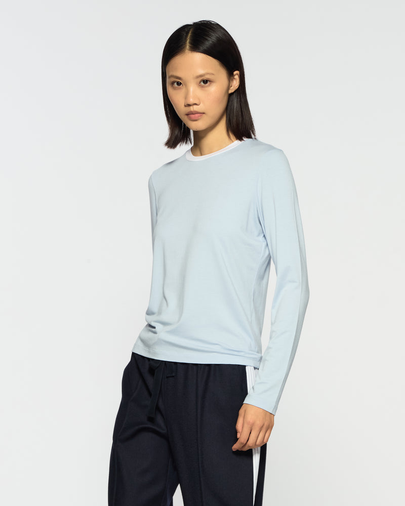 Long Sleeve T-Shirt - Pale Blue picture #1