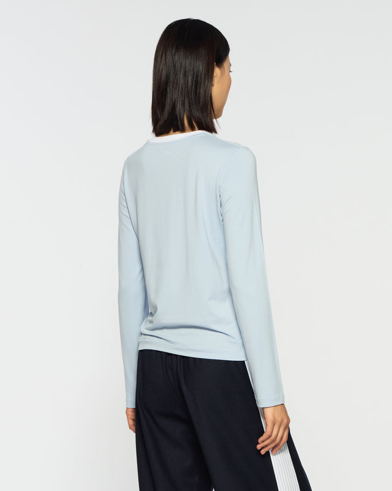 Long Sleeve T-Shirt - Pale Blue picture #4