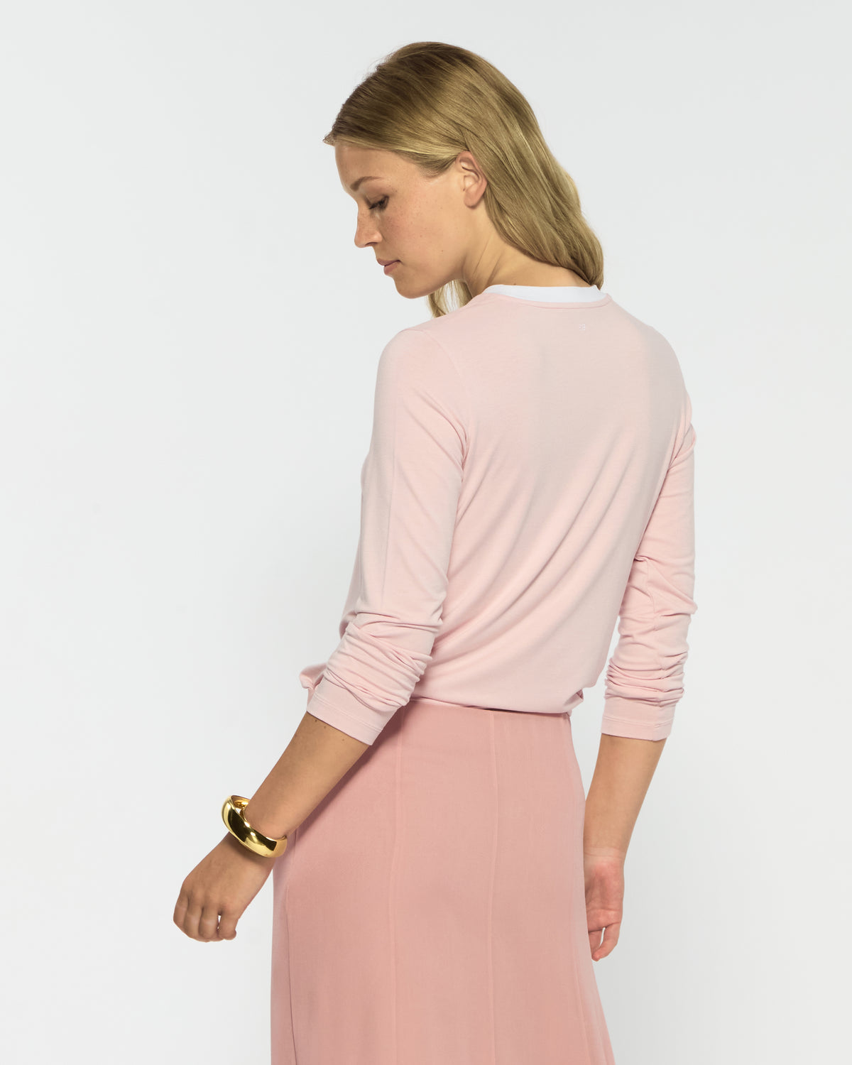 Long Sleeve T-Shirt - Pale Pink