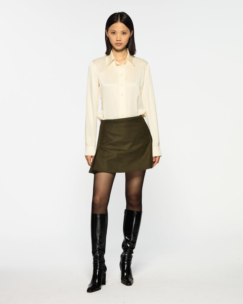 Mini Kilt - Military Green Wool picture #1