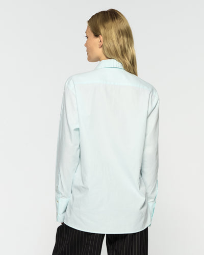 Oversized Shirt - Frosted Teal SERENA BUTE