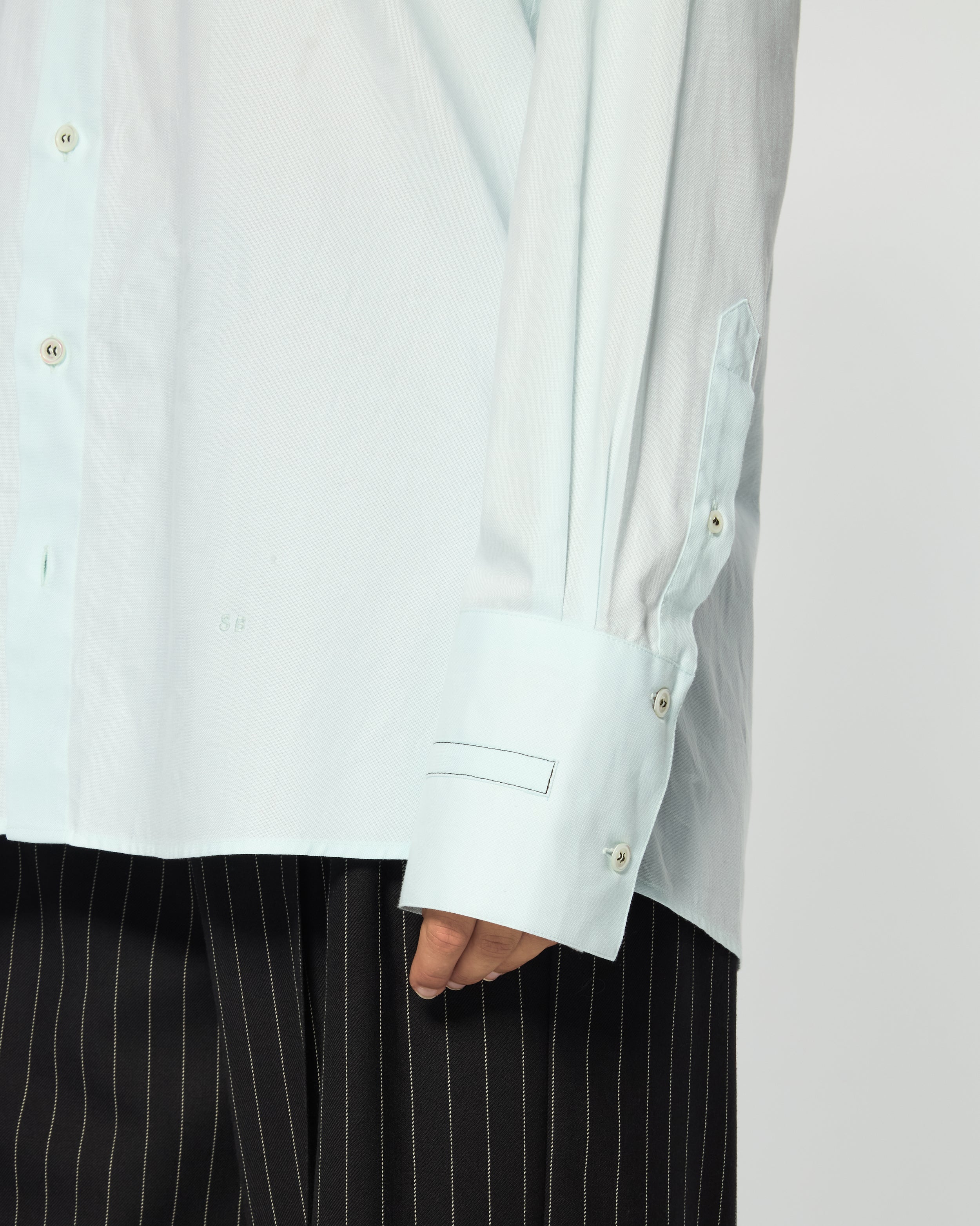 Oversized Shirt - Frosted Teal