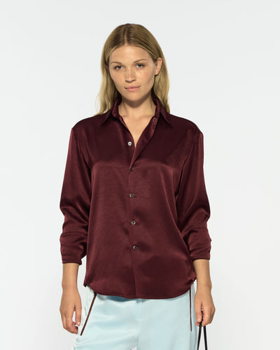 Paris Shirt - Burgundy SERENA BUTE