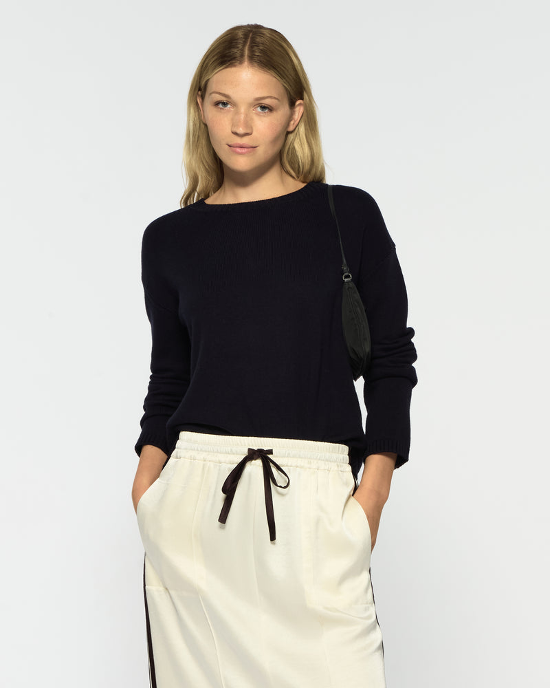 Relaxed Fit Jumper - Navy Blue picture #1