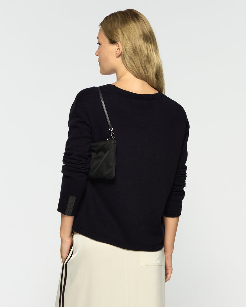 Relaxed Fit Jumper - Navy Blue picture #4