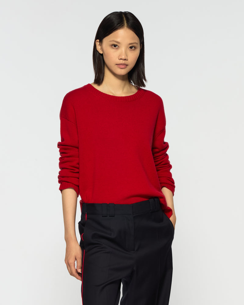 Relaxed Fit Jumper - Red picture #1