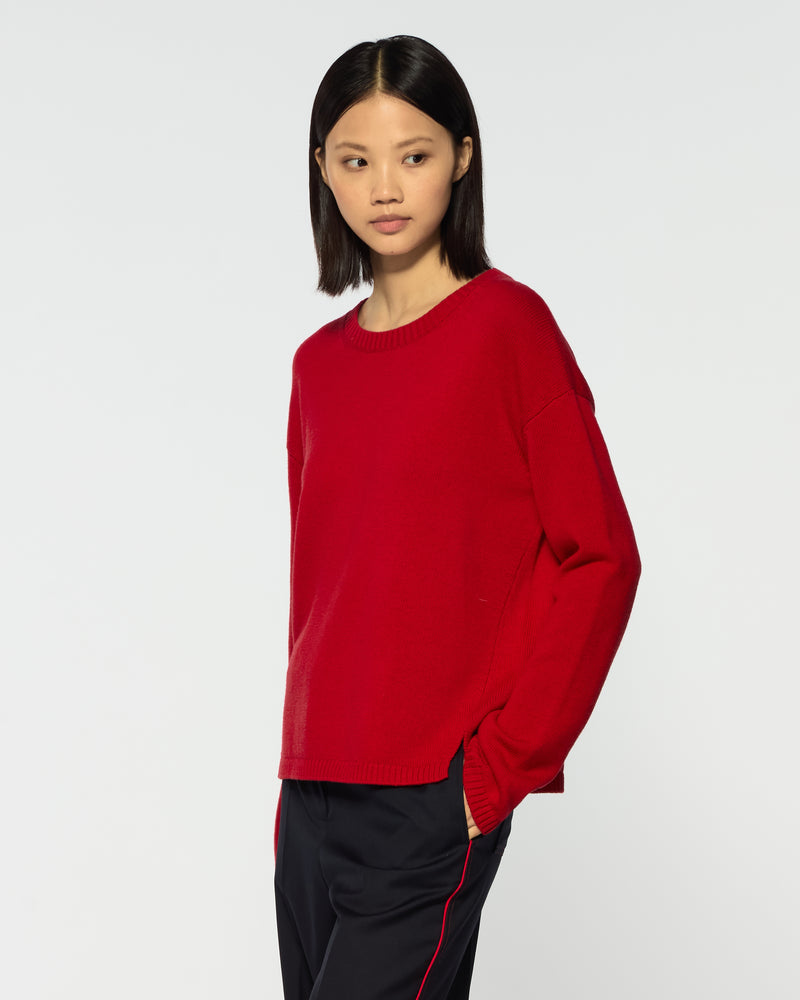 Relaxed Fit Jumper - Red picture #3