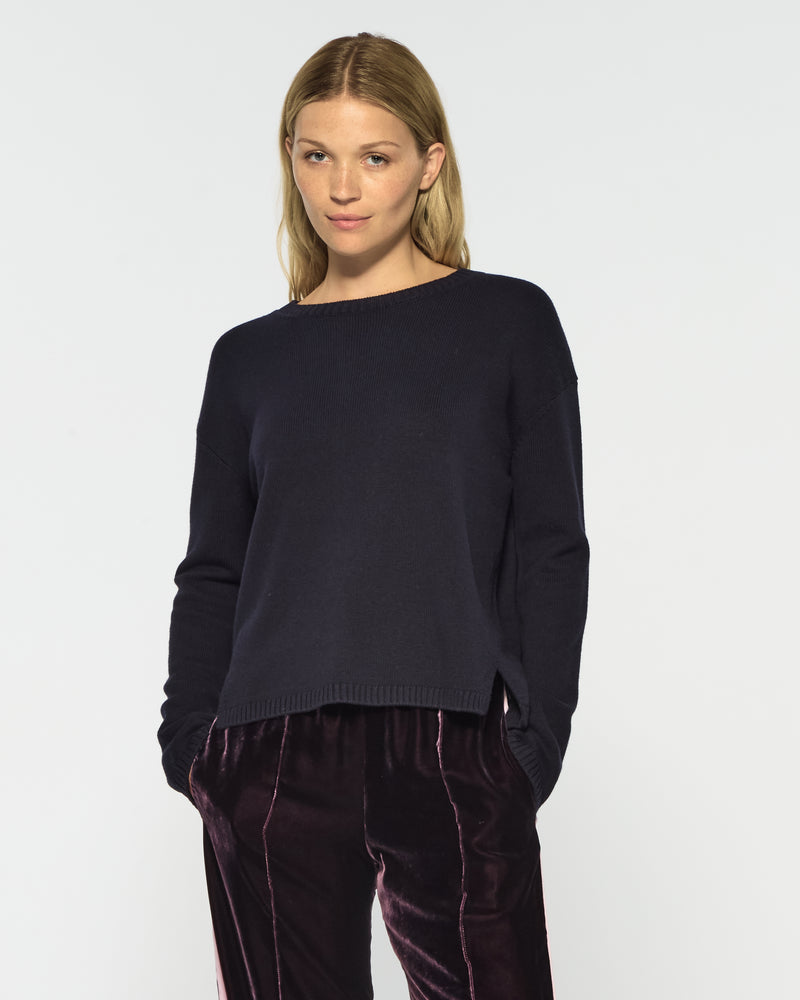 Relaxed Fit Jumper - Navy Blue picture #1