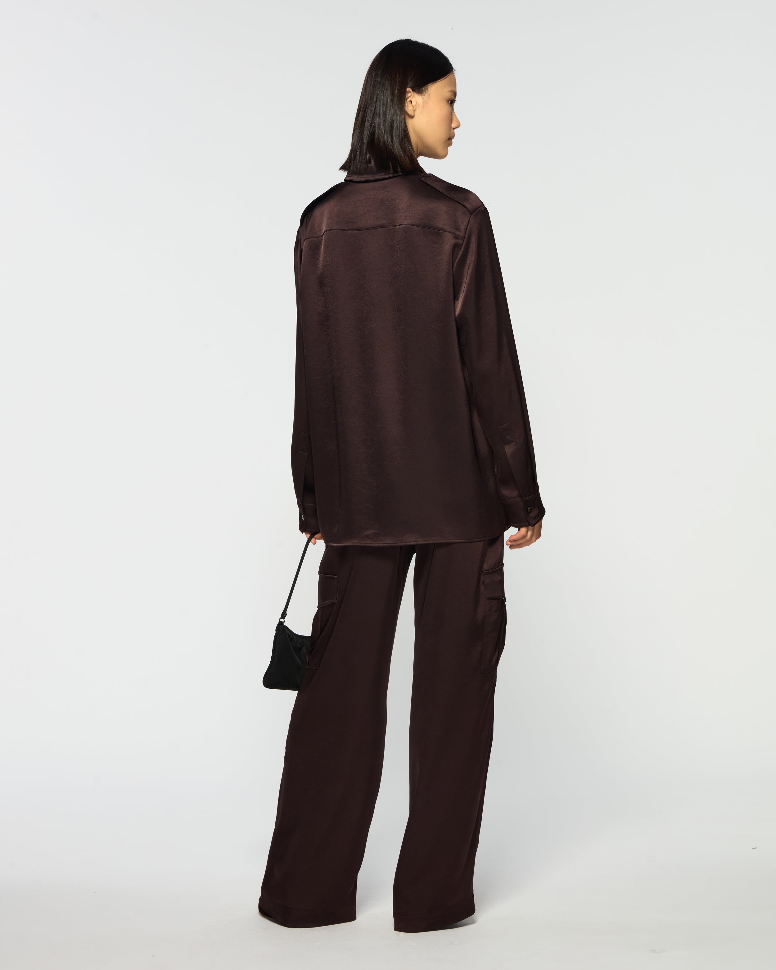 Cargo Trouser - Chocolate Brown